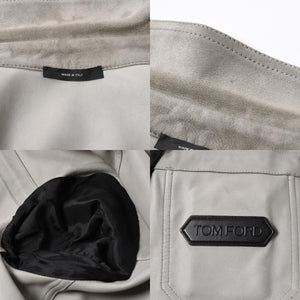 極美品 TOM FORD トムフォード スエードジャケット サイズ52 スエード ラムスキン イタリア製 中古 4a006724