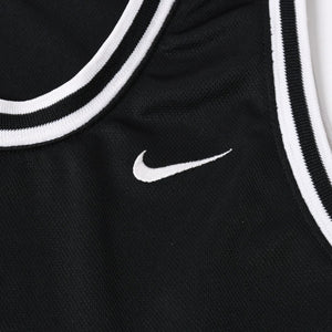 NIKE ナイキ バスケットボールゲームシャツ タンクトップ Mサイズ ブラック ホワイト メッシュ メンズ 美品 中古 4a006825