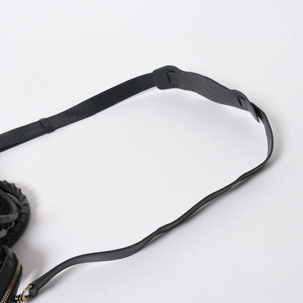 極美品 BALENCIAGA バレンシアガ パンチング クラシック ミニシティ ハンドバッグ 2WAY ショルダーバッグ 501065 ダークグレー ゴールド金具 中古 4a006982