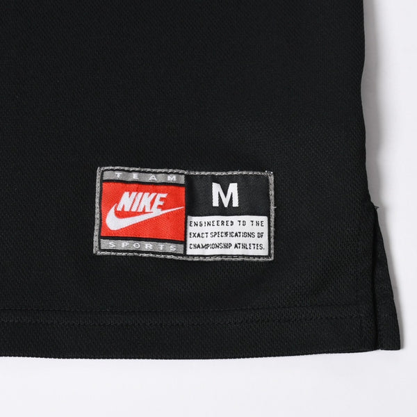 NIKE ナイキ バスケットボールゲームシャツ タンクトップ Mサイズ ブラック ホワイト メッシュ メンズ 美品 中古 4a006825
