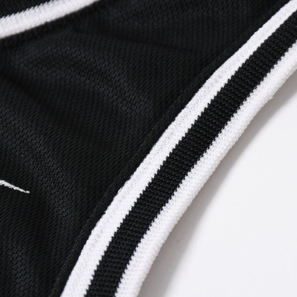 NIKE ナイキ バスケットボールゲームシャツ タンクトップ Mサイズ ブラック ホワイト メッシュ メンズ 美品 中古 4a006825