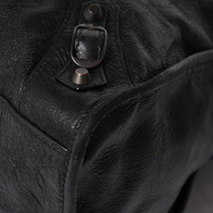 極美品 BALENCIAGA バレンシアガ バッグ ザ シティ 2WAY バッグ ブラック ハンドバッグ ショルダーバッグ 115748 中古 4a 006858