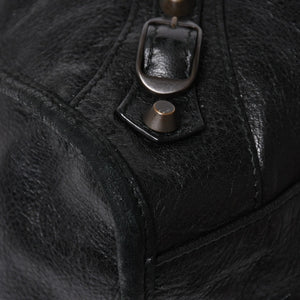 極美品 BALENCIAGA バレンシアガ バッグ ザ シティ 2WAY バッグ ブラック ハンドバッグ ショルダーバッグ 115748 中古 4a 006858