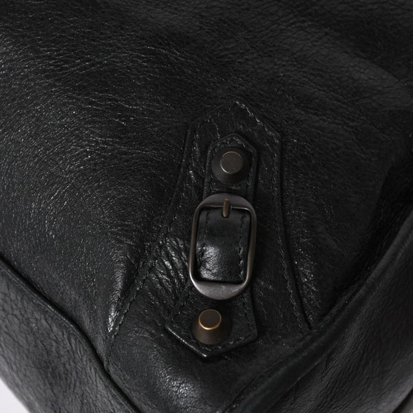極美品 BALENCIAGA バレンシアガ バッグ ザ シティ 2WAY バッグ ブラック ハンドバッグ ショルダーバッグ 115748 中古 4a 006858