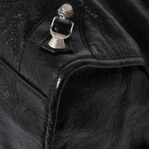 極美品 BALENCIAGA バレンシアガ バッグ ザ シティ 2WAY バッグ ブラック ハンドバッグ ショルダーバッグ 281770 中古 4a006859