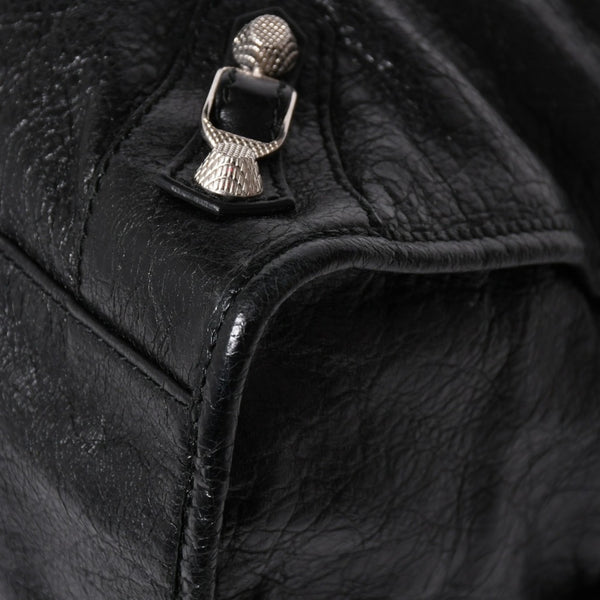 極美品 BALENCIAGA バレンシアガ バッグ ザ シティ 2WAY バッグ ブラック ハンドバッグ ショルダーバッグ 281770 中古 4a006859