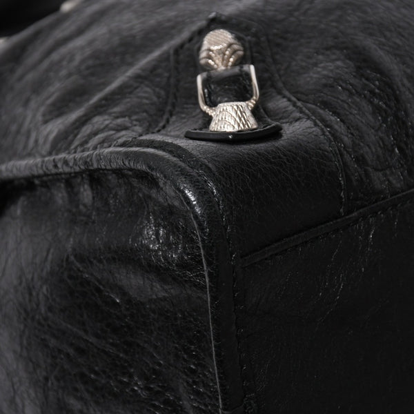 極美品 BALENCIAGA バレンシアガ バッグ ザ シティ 2WAY バッグ ブラック ハンドバッグ ショルダーバッグ 281770 中古 4a006859