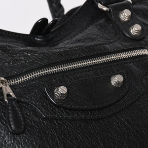極美品 BALENCIAGA バレンシアガ バッグ ザ シティ 2WAY バッグ ブラック ハンドバッグ ショルダーバッグ 281770 中古 4a006859