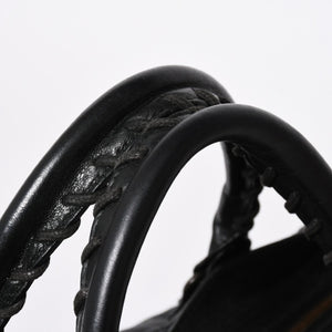極美品 BALENCIAGA バレンシアガ バッグ ザ シティ 2WAY バッグ ブラック ハンドバッグ ショルダーバッグ 115748 中古 4a 006858