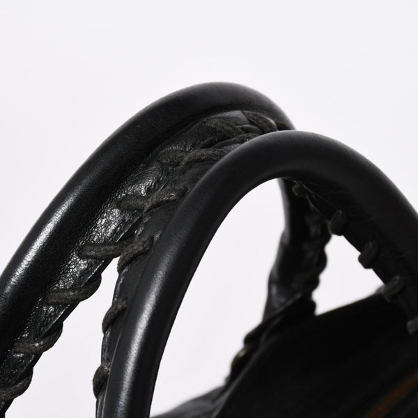 極美品 BALENCIAGA バレンシアガ バッグ ザ シティ 2WAY バッグ ブラック ハンドバッグ ショルダーバッグ 115748 中古 4a 006858