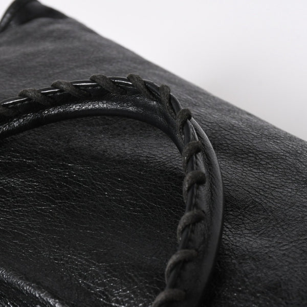 極美品 BALENCIAGA バレンシアガ バッグ ザ シティ 2WAY バッグ ブラック ハンドバッグ ショルダーバッグ 115748 中古 4a 006858