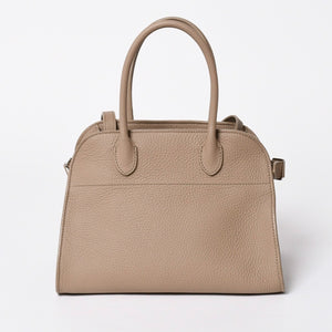 極美品 THE ROW ザ ロウ SOFT MARGAUX 10 ソフトマルゴー10 2WAYバッグ W1190L133 カーフスキン サンドベージュ 中古 4a006860