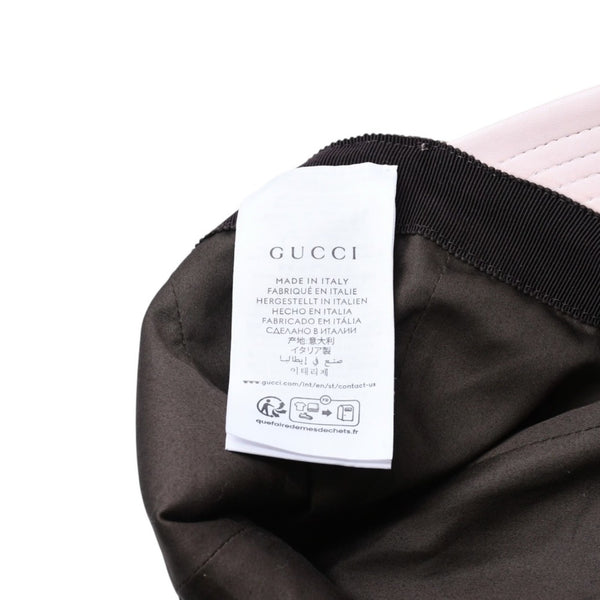 極美品 GUCCI グッチ GGキャンバス ベースボールキャップ 847862 Sサイズ ヒグチユウコ ボー&ポリス ベージュ ライトピンク 日本限定 中古 4a006880