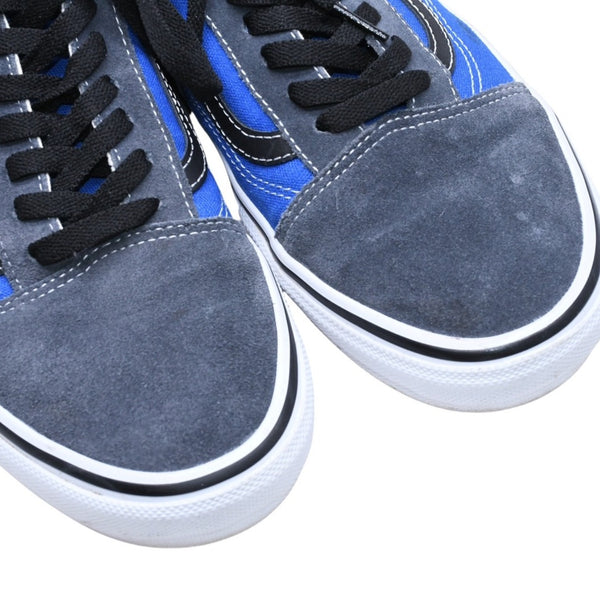 VANS × Supreme バンズ × シュプリーム Skete Old Skool Tribal Barbed Wire Royal バンズ シュプリーム オールドスクール スニーカー 21FW 美品 中古 4a006553