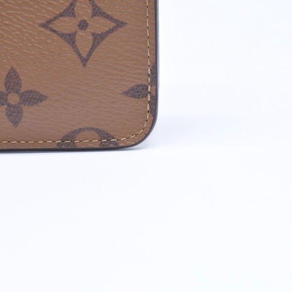 極美品 LOUIS VUITTON ルイヴィトン ポルトカルトロミー カードケース M81912 モノグラムキャンバス ブラウン 中古 4a007119