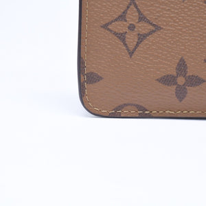 極美品 LOUIS VUITTON ルイヴィトン ポルトカルトロミー カードケース M81912 モノグラムキャンバス ブラウン 中古 4a007119