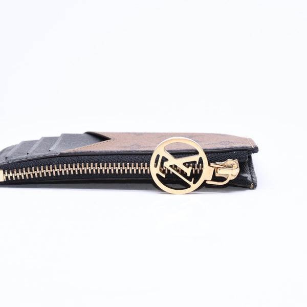 極美品 LOUIS VUITTON ルイヴィトン ポルトカルトロミー カードケース M81912 モノグラムキャンバス ブラウン 中古 4a007119