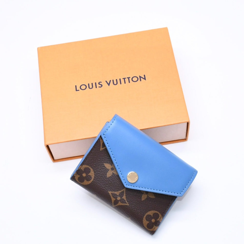 新品同様品 LOUIS VUITTON ルイヴィトン 財布 コインケース ウォレット モノグラム ポルトフォイユ・ゾエ M63881 中古 4a006579