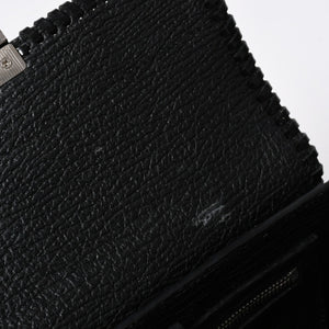 3.1 Phillip Lim フィリップ リム サッチェル ミニサイズ 2WAY ハンドバッグ ショルダーバッグ ブラックレザー シルバー金具 AP17-0226WSK 美品 中古 4a006893