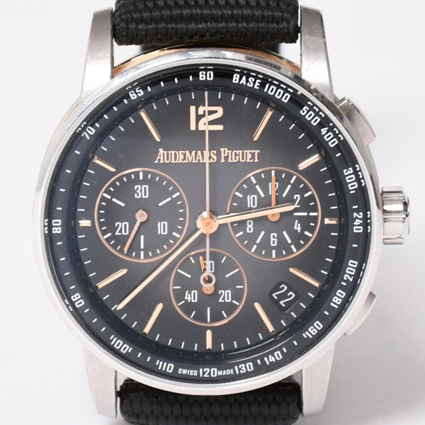 極美品 AUDEMARS PIGUET オーデマ ピゲ CODE コード PG WG 41mm 時計 26393CR.OO.A002KB.01 ブラック文字盤 中古 4a006900
