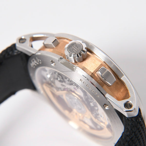極美品 AUDEMARS PIGUET オーデマ ピゲ CODE コード PG WG 41mm 時計 26393CR.OO.A002KB.01 ブラック文字盤 中古 4a006900