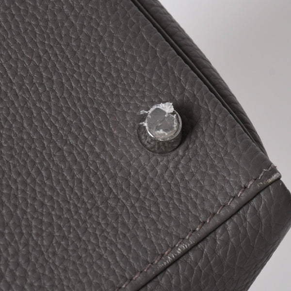 新品同様 HERMES エルメス Maxi Kelly 42 マキシケリー 42 ハンドバッグ K刻印 トゴ エタン SV金具 2025年製 内縫い 中古 4a006899