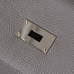 新品同様 HERMES エルメス Maxi Kelly 42 マキシケリー 42 ハンドバッグ K刻印 トゴ エタン SV金具 2025年製 内縫い 中古 4a006899
