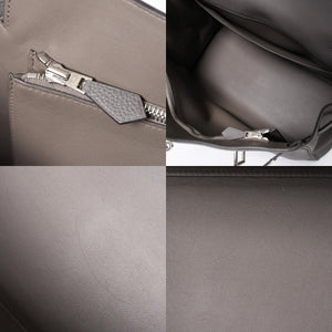 新品同様 HERMES エルメス Maxi Kelly 42 マキシケリー 42 ハンドバッグ K刻印 トゴ エタン SV金具 2025年製 内縫い 中古 4a006899