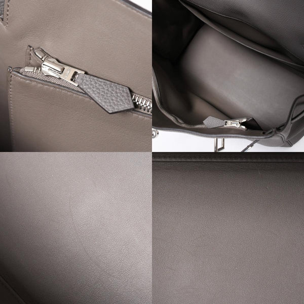 新品同様 HERMES エルメス Maxi Kelly 42 マキシケリー 42 ハンドバッグ K刻印 トゴ エタン SV金具 2025年製 内縫い 中古 4a006899