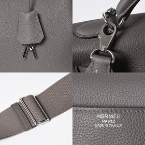 新品同様 HERMES エルメス Maxi Kelly 42 マキシケリー 42 ハンドバッグ K刻印 トゴ エタン SV金具 2025年製 内縫い 中古 4a006899