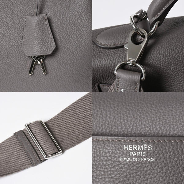 新品同様 HERMES エルメス Maxi Kelly 42 マキシケリー 42 ハンドバッグ K刻印 トゴ エタン SV金具 2025年製 内縫い 中古 4a006899