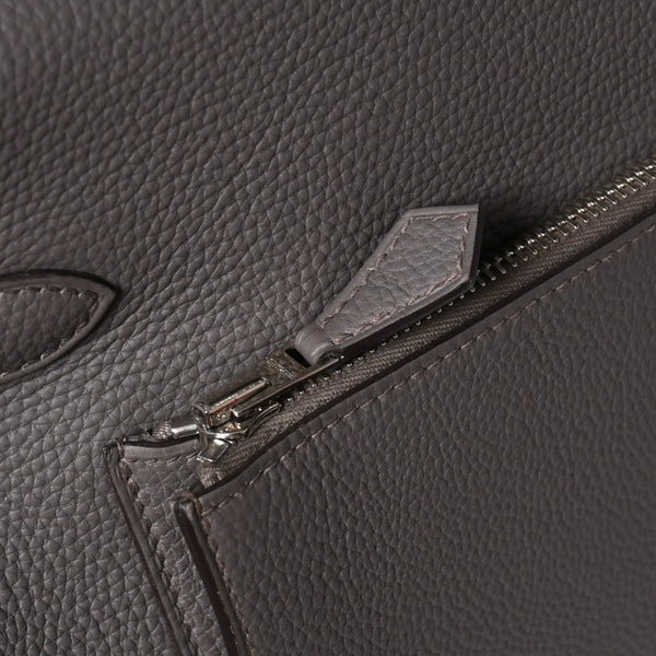 新品同様 HERMES エルメス Maxi Kelly 42 マキシケリー 42 ハンドバッグ K刻印 トゴ エタン SV金具 2025年製 内縫い 中古 4a006899