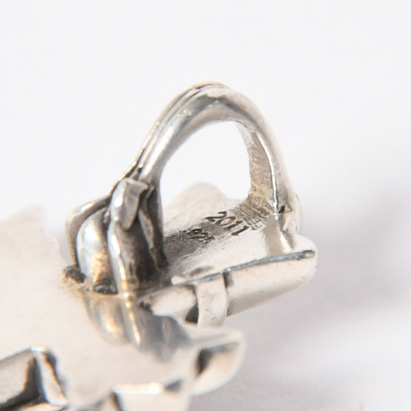 極美品 CHROME HEARTS クロムハーツ DOUBLE CH CROSS SMALL P/D スモール ダブルCHクロス ペンダントトップ 重量約16.50g ダイヤ 中古 4a006902