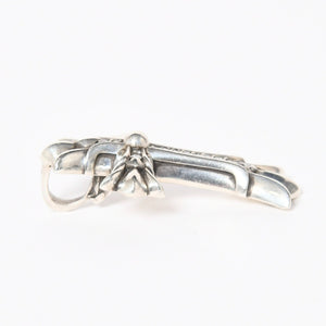 極美品 CHROME HEARTS クロムハーツ DOUBLE CH CROSS SMALL P/D スモール ダブルCHクロス ペンダントトップ 重量約16.50g ダイヤ 中古 4a006902