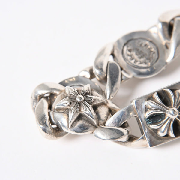 CHROME HEARTS クロムハーツ 6LINKS MULTI LINK 6リンク マルチリンク ブレスレット 重量約117.81g 925刻印 シルバー925 美品 中古 4a006903