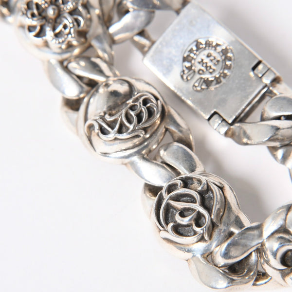 CHROME HEARTS クロムハーツ 6LINKS MULTI LINK 6リンク マルチリンク ブレスレット 重量約117.81g 925刻印 シルバー925 美品 中古 4a006903