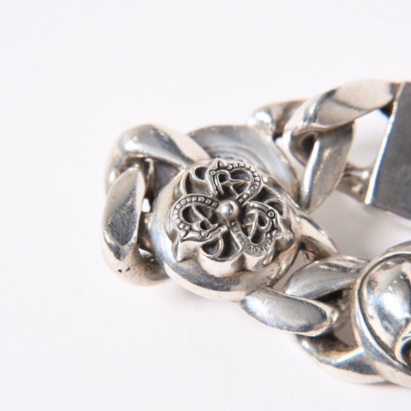 CHROME HEARTS クロムハーツ 6LINKS MULTI LINK 6リンク マルチリンク ブレスレット 重量約117.81g 925刻印 シルバー925 美品 中古 4a006903