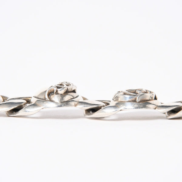 CHROME HEARTS クロムハーツ 6LINKS MULTI LINK 6リンク マルチリンク ブレスレット 重量約117.81g 925刻印 シルバー925 美品 中古 4a006903