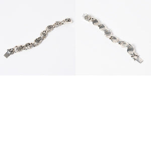 CHROME HEARTS クロムハーツ 6LINKS MULTI LINK 6リンク マルチリンク ブレスレット 重量約117.81g 925刻印 シルバー925 美品 中古 4a006903