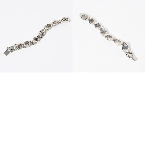 CHROME HEARTS クロムハーツ 6LINKS MULTI LINK 6リンク マルチリンク ブレスレット 重量約117.81g 925刻印 シルバー925 美品 中古 4a006903