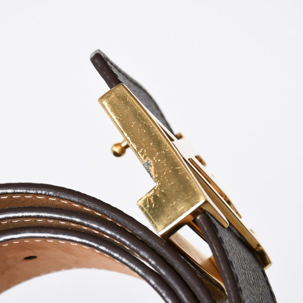 LOUIS VUITTON ルイヴィトン サンチュール LVイニシャル 40MM ベルト M9608 サイズ40インチ モノグラム 美品 中古 4a006646