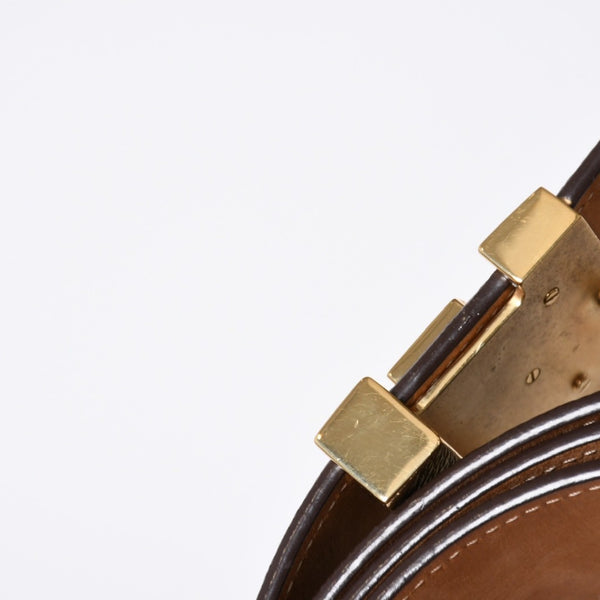 LOUIS VUITTON ルイヴィトン サンチュール LVイニシャル 40MM ベルト M9608 サイズ40インチ モノグラム 美品 中古 4a006646