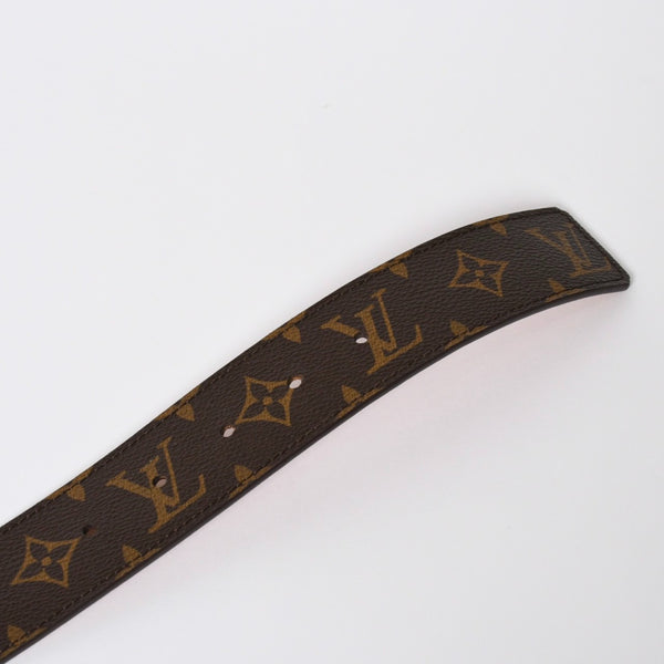 LOUIS VUITTON ルイヴィトン サンチュール LVイニシャル 40MM ベルト M9608 サイズ40インチ モノグラム 美品 中古 4a006646