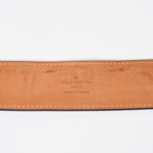 LOUIS VUITTON ルイヴィトン サンチュール LVイニシャル 40MM ベルト M9608 サイズ40インチ モノグラム 美品 中古 4a006646