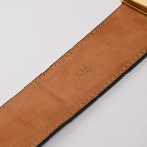 LOUIS VUITTON ルイヴィトン サンチュール LVイニシャル 40MM ベルト M9608 サイズ40インチ モノグラム 美品 中古 4a006646