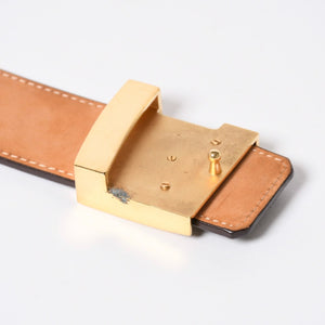 LOUIS VUITTON ルイヴィトン サンチュール LVイニシャル 40MM ベルト M9608 サイズ40インチ モノグラム 美品 中古 4a006646