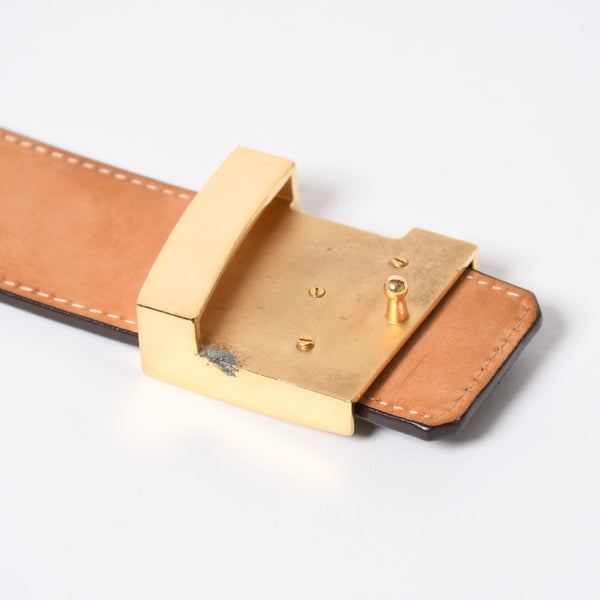LOUIS VUITTON ルイヴィトン サンチュール LVイニシャル 40MM ベルト M9608 サイズ40インチ モノグラム 美品 中古 4a006646