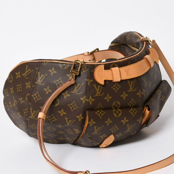 極美品 激レア LOUIS VUITTON × Vivienne Westwood ルイヴィトン ヴィヴィアンウエストウッド 7デザイナーズ バムバッグ 1996年 中古 4a006854