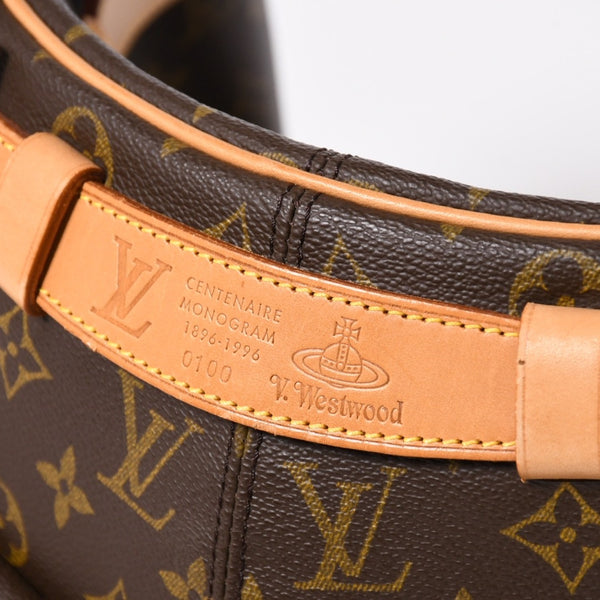 極美品 激レア LOUIS VUITTON × Vivienne Westwood ルイヴィトン ヴィヴィアンウエストウッド 7デザイナーズ バムバッグ 1996年 中古 4a006854