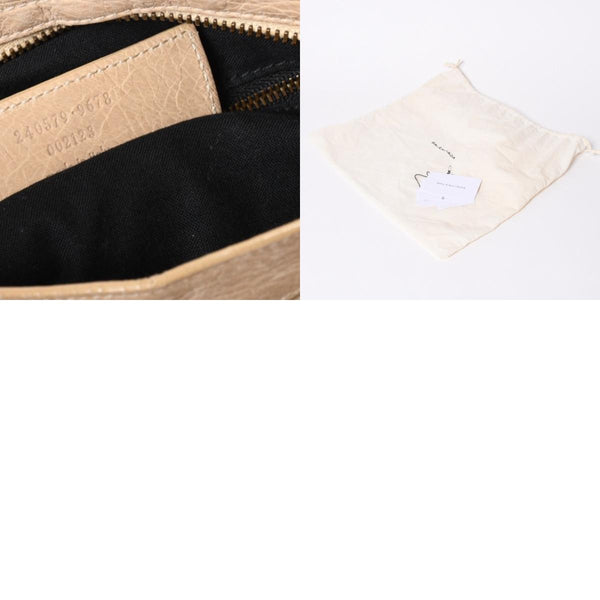極美品 BALENCIAGA バレンシアガ 2WAY ハンドバッグ ショルダーバッグ シティ ザ・タウン 240579 ベージュ 中古 4a006914